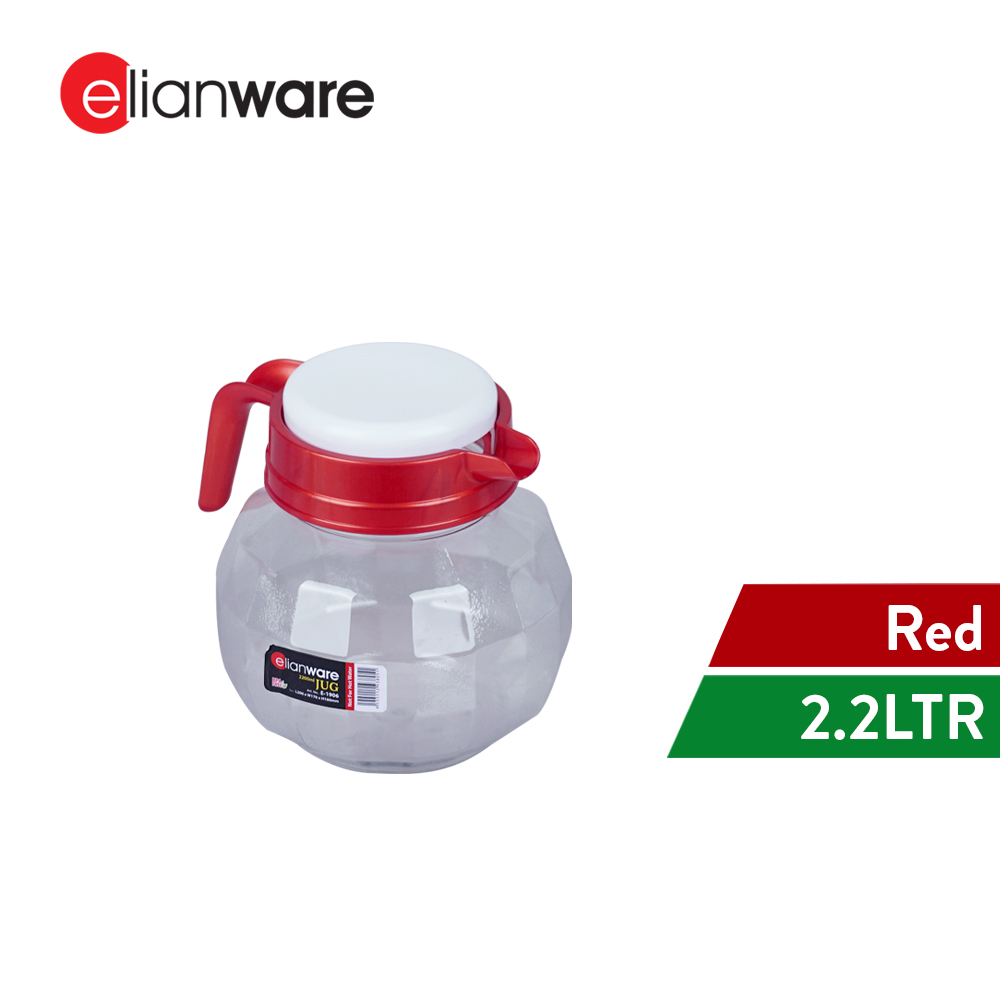 Elianware 2.2Ltr Water Jug Cold Beverage Pitcher Bekas Air Minuman