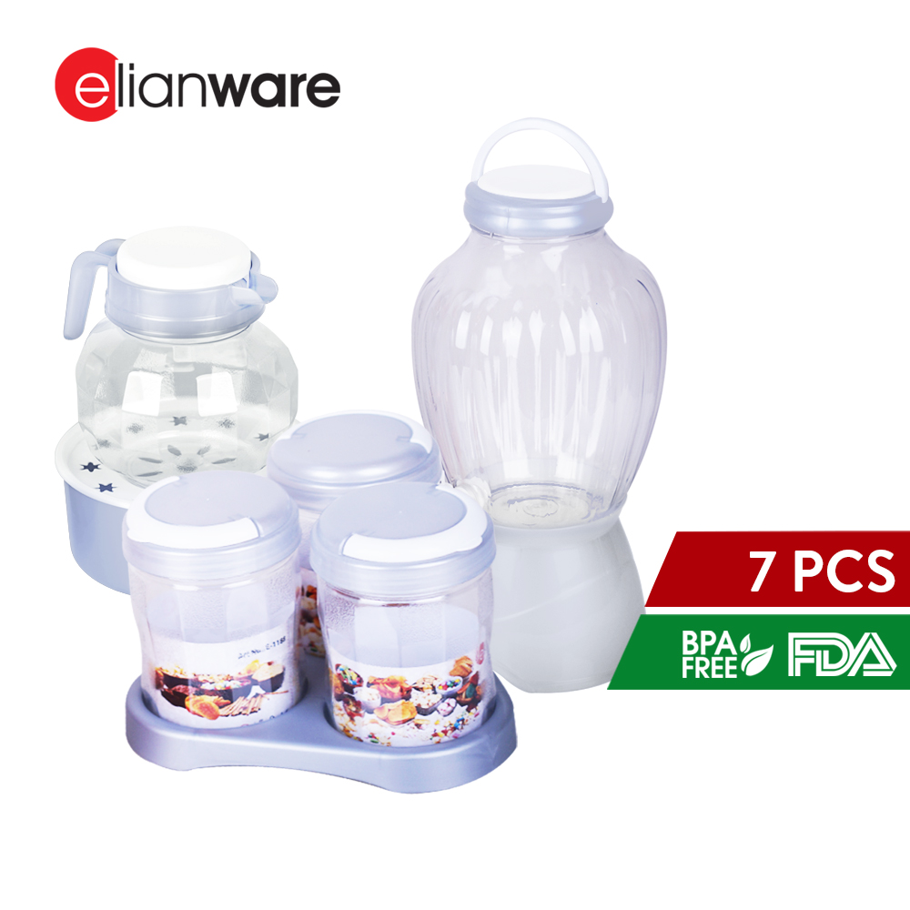 Elianware Raya Exclusive Set Big Water Dispenser & Jug + 3PCS Food Container Set