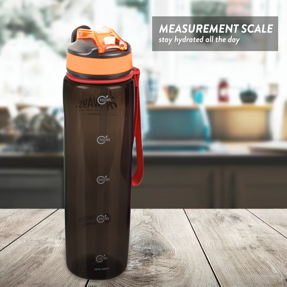 Elianware 800ML/1000ML Water Bottle with Straw Tumbler Botol Air BPA FREE