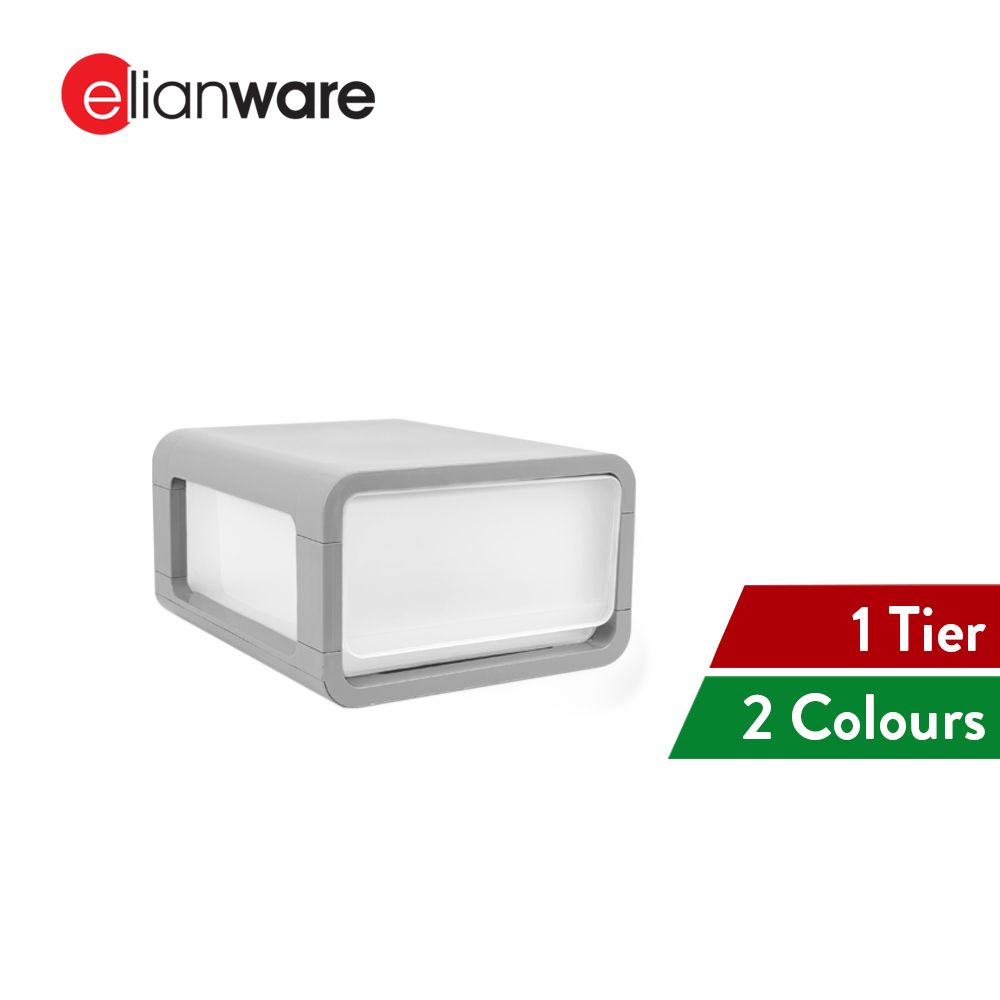 Elianware 1 Layer Elegant Wardrobe Cabinet Storage Box Almari Drawer Organizer