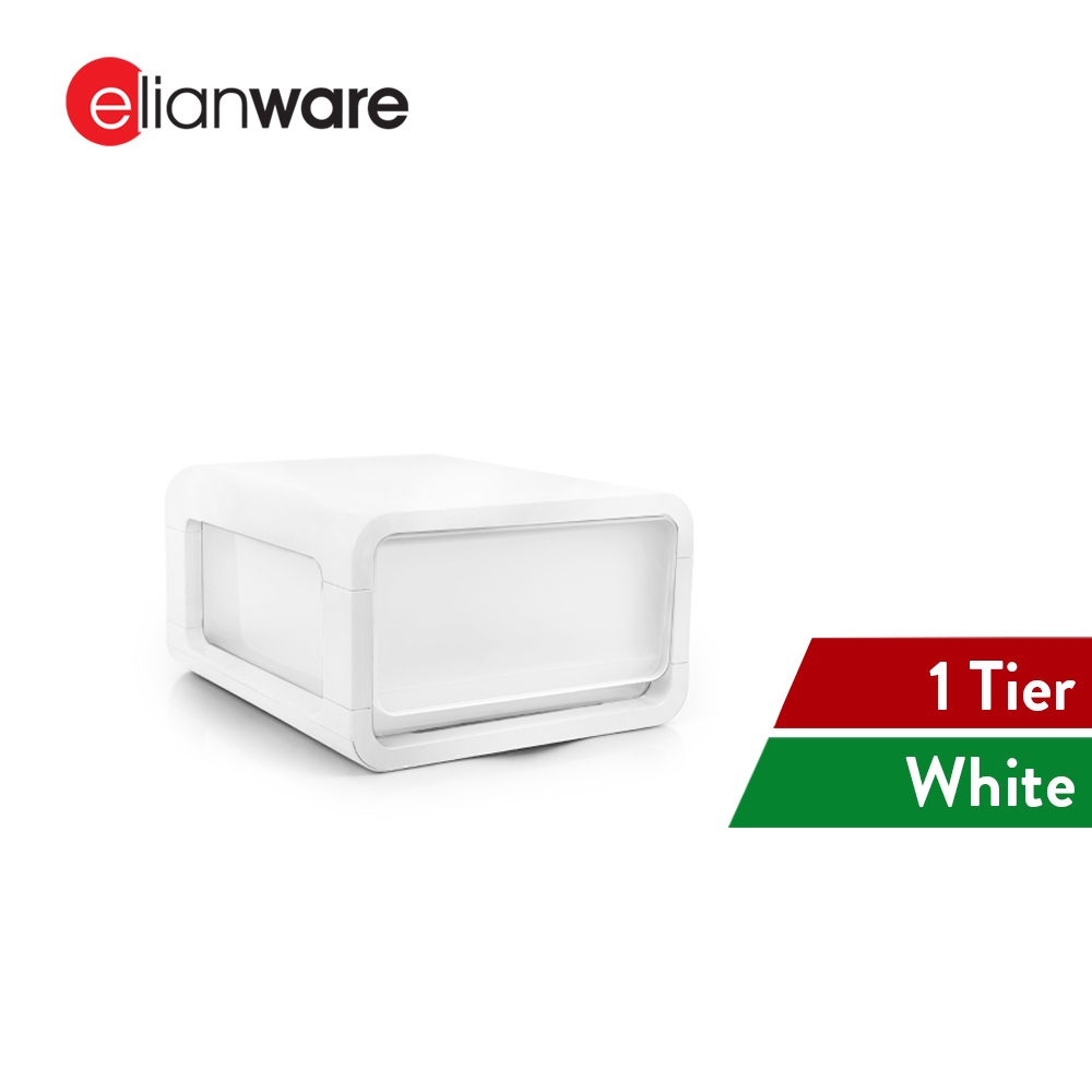 Elianware 1 Layer Elegant Wardrobe Cabinet Storage Box Almari Drawer Organizer