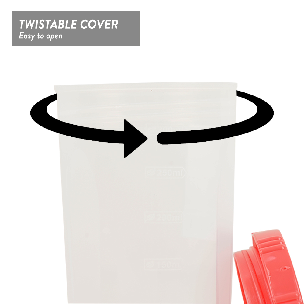 Elianware 350ML BPA FREE Shaker Botol Air Ais Milo Beverage Cup
