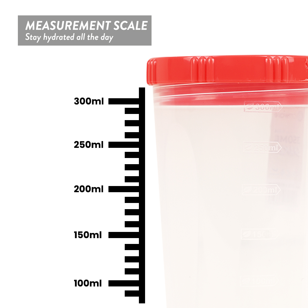 Elianware 350ML BPA FREE Shaker Botol Air Ais Milo Beverage Cup