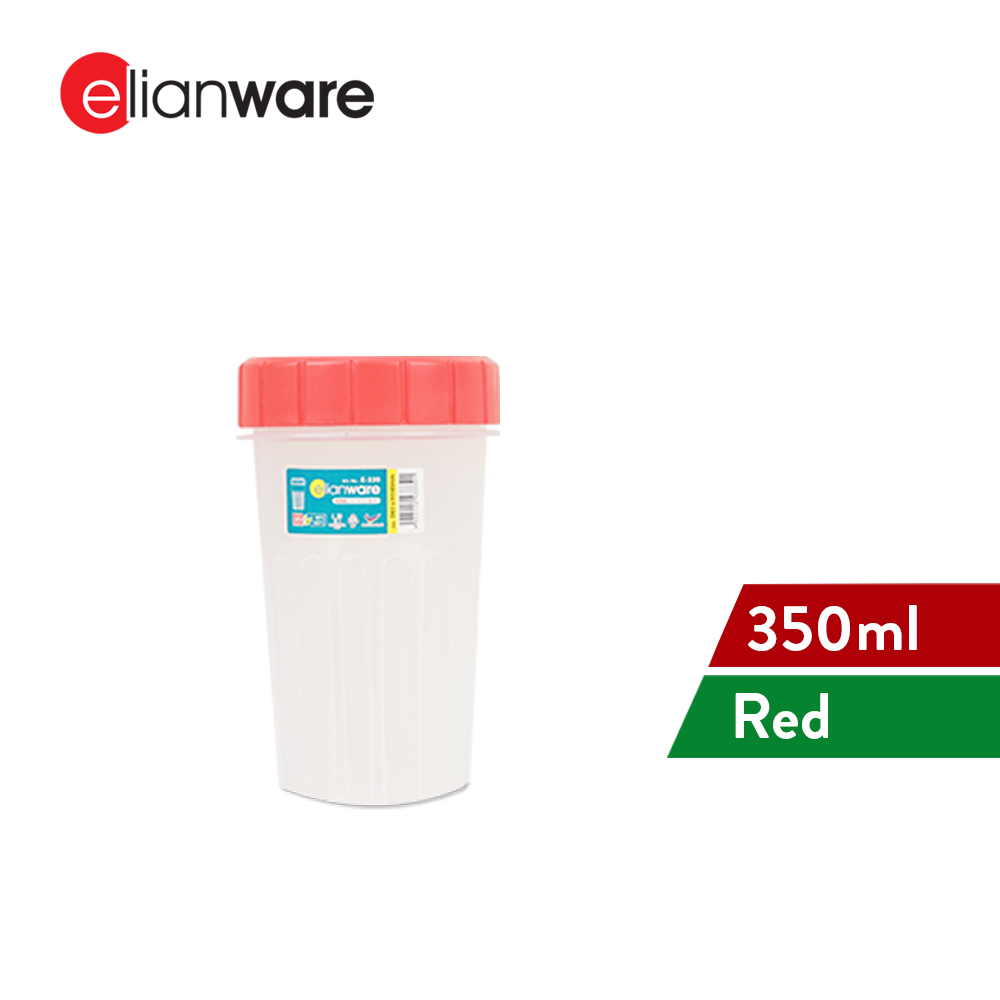 Elianware 350ML BPA FREE Protein Beaker Shaker Cold Beverage Cawan