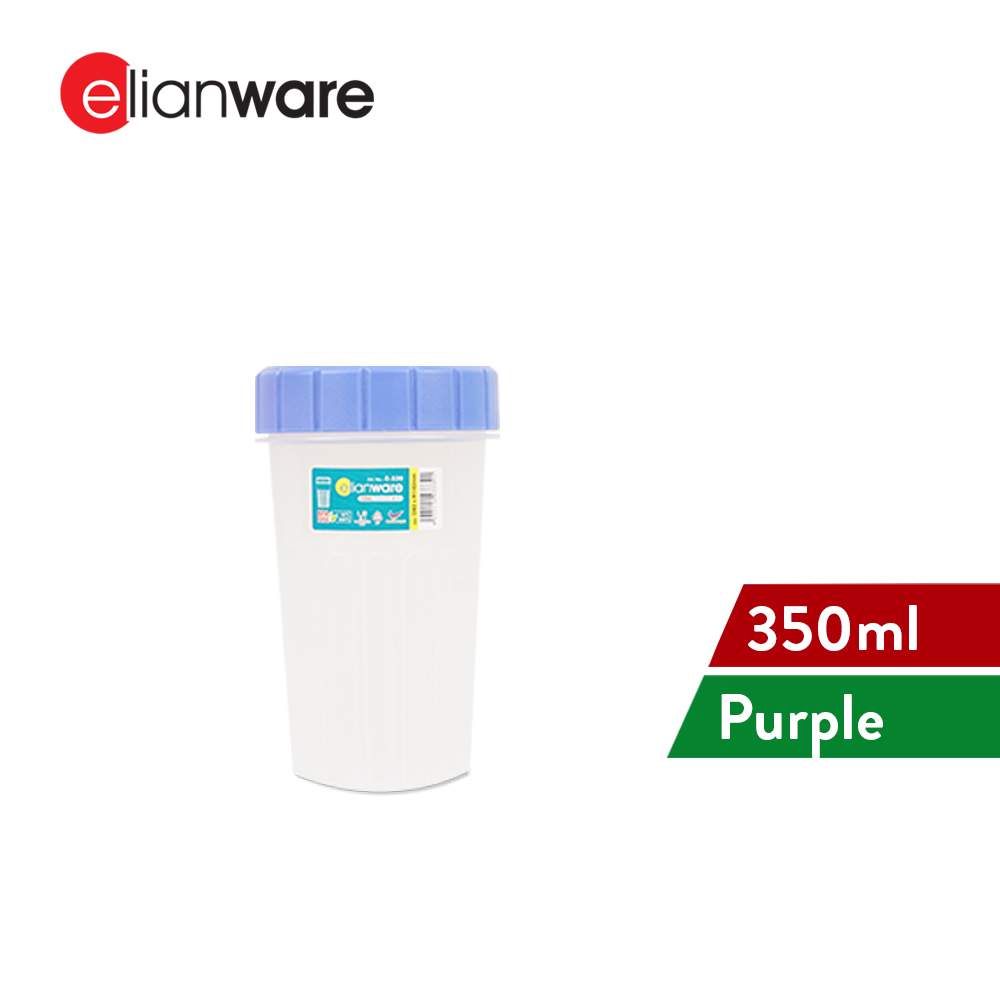 Elianware 350ML BPA FREE Protein Beaker Shaker Cold Beverage Cawan