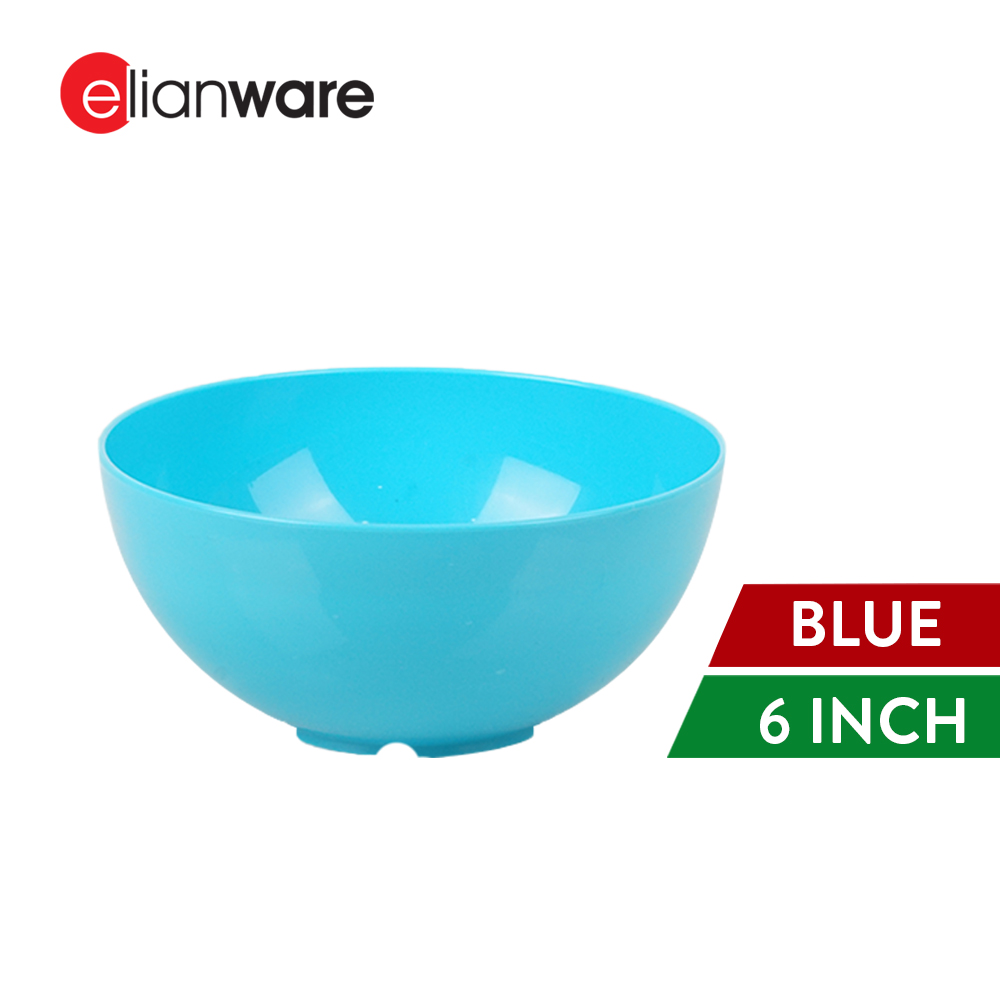 Elianware 6" & 7" inch Colorful Maggie Soup Dining Bowl Curry Laksa Bowl (6 Pcs)