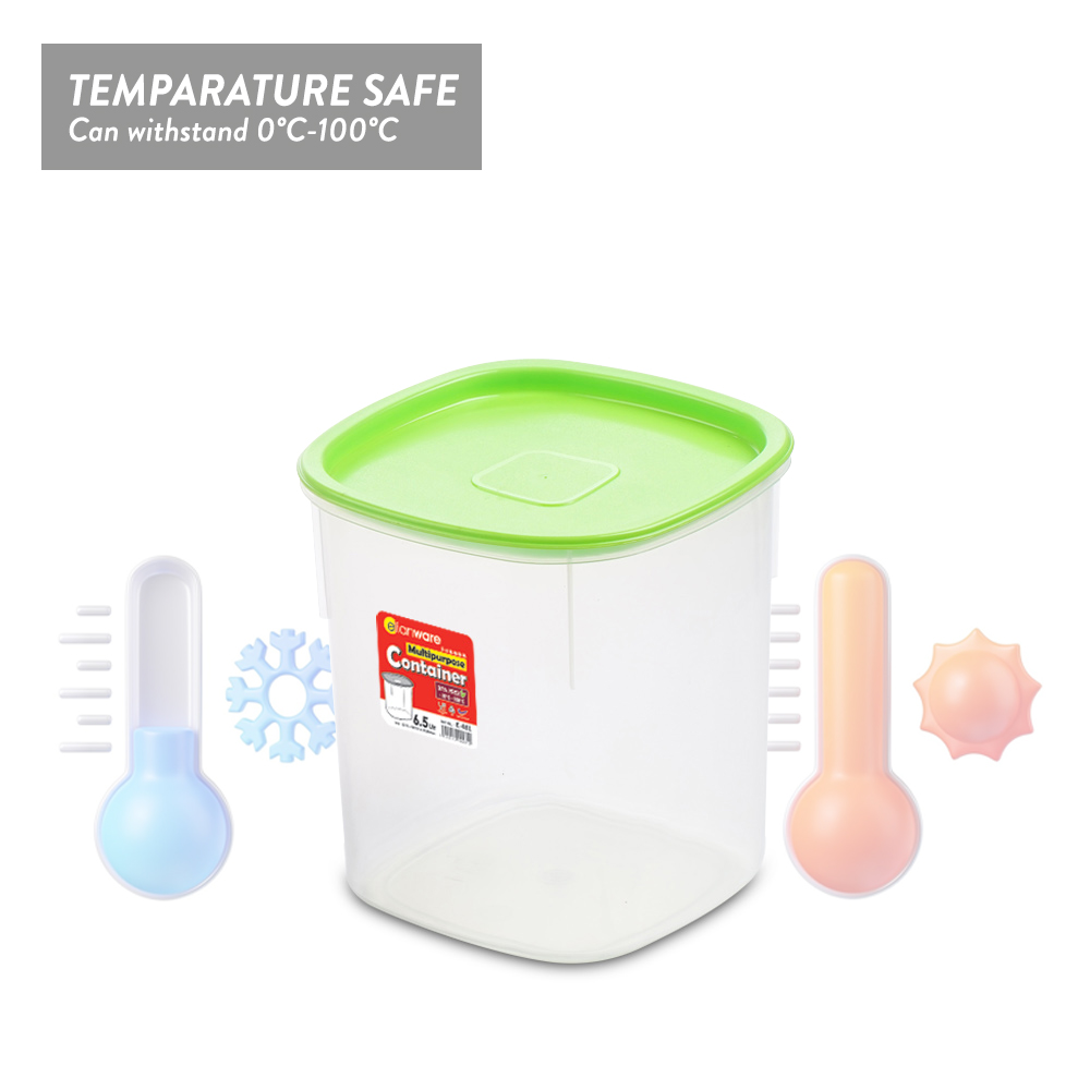 Elianware 1PC/3PCS 26Ltr Airtight Food Container Rice Storage Box Tong Air