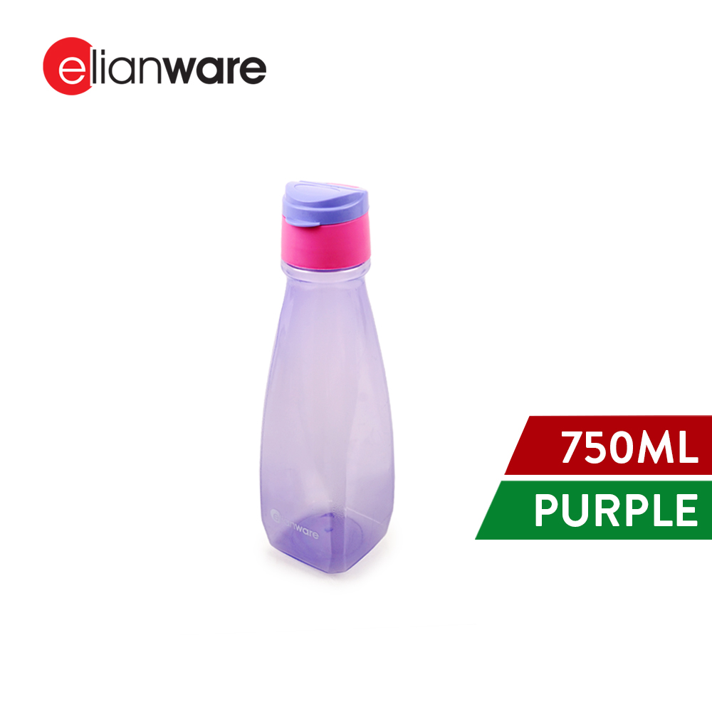 Elianware 750ML/1000ML BPA Free Botol Air Budak Square Water Bottle Tumbler
