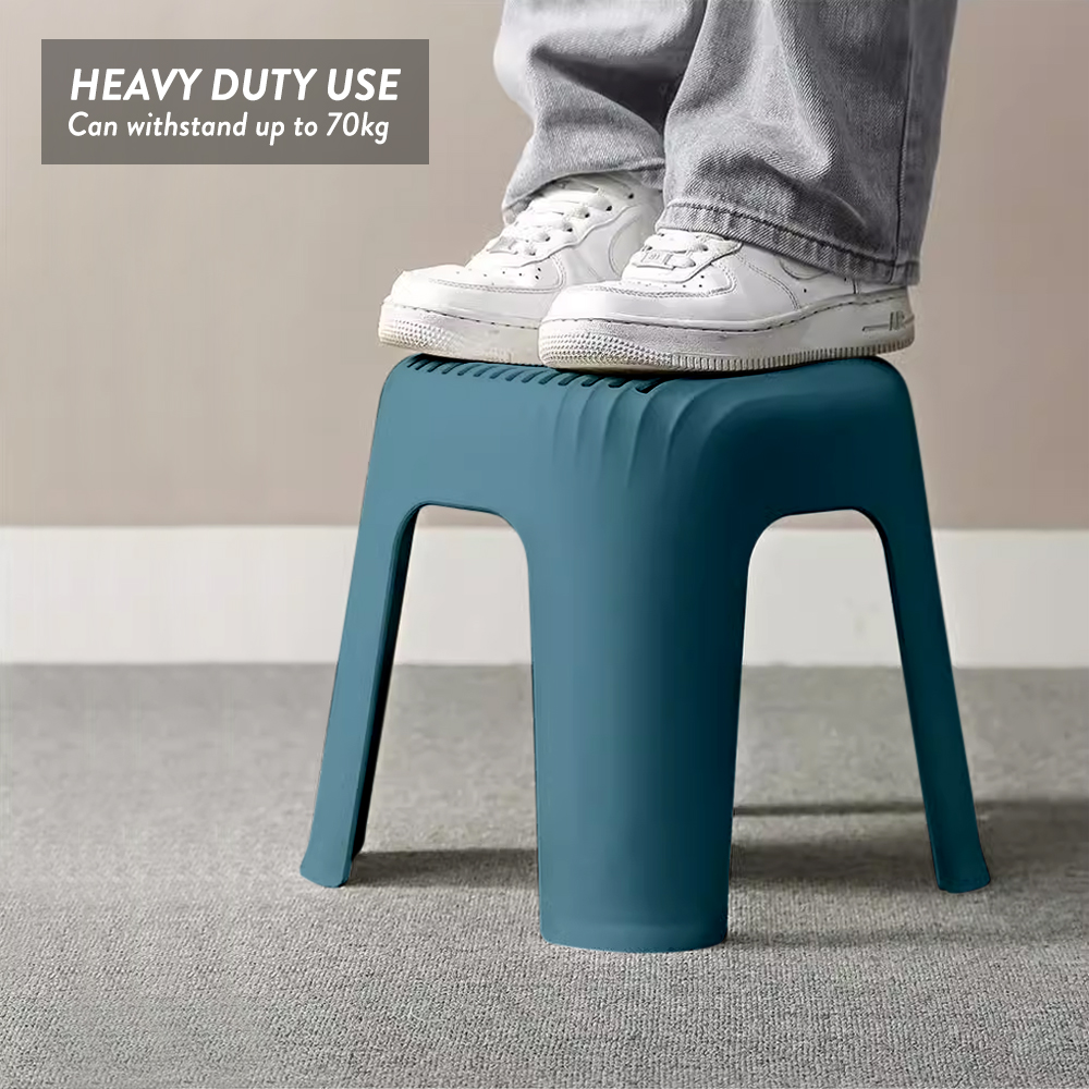 Elianware High Quality Kids Chair Stool Durable Kerusi Budak Plastic Chair(H 24cm)