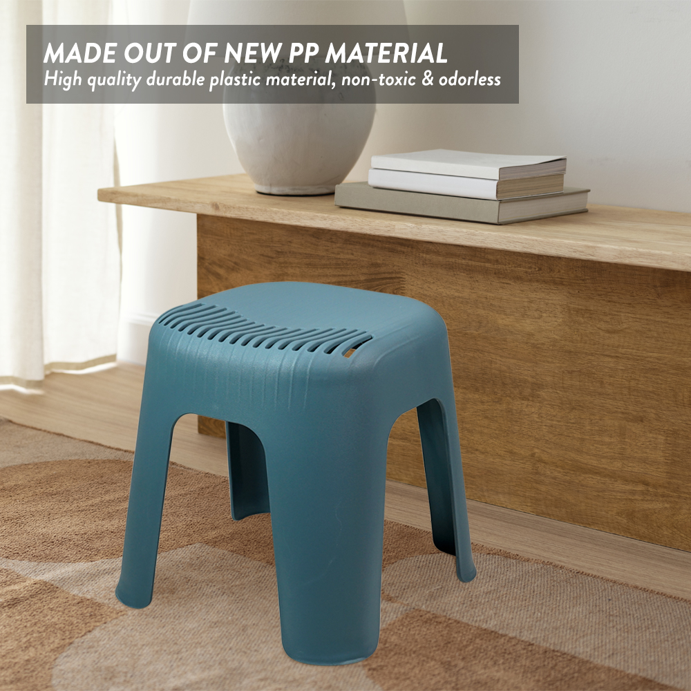 Elianware High Quality Kids Chair Stool Durable Kerusi Budak Plastic Chair(H 30cm)