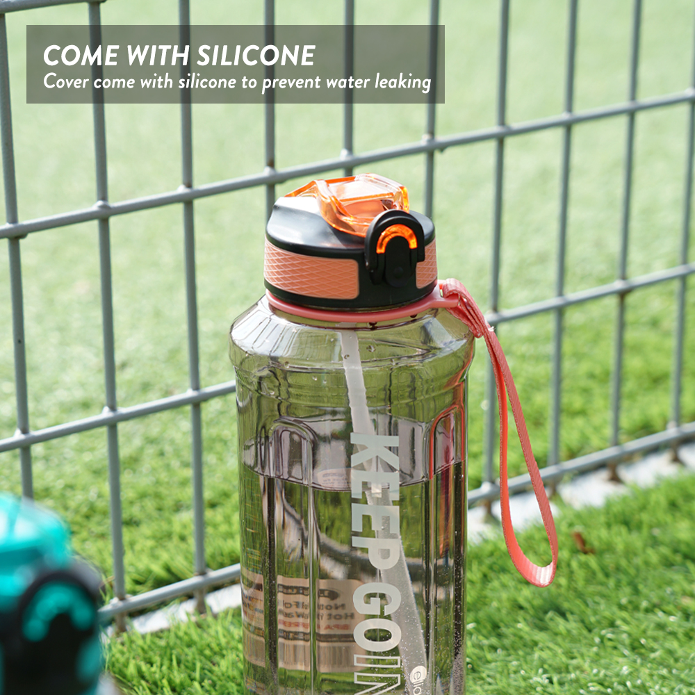 Elianware 1.2Ltr & 1.5Ltr Tumbler Botol Air Sport Water Bottle with Strap