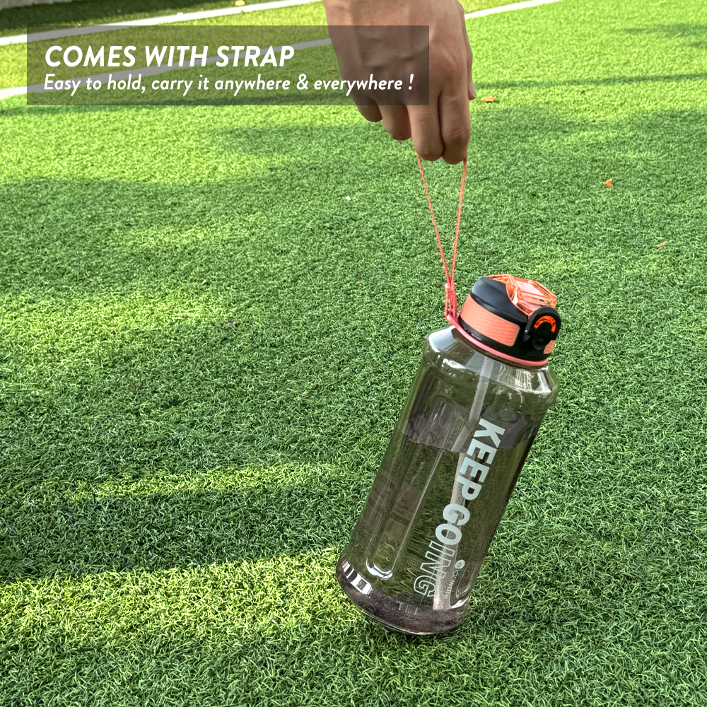 Elianware 1.2Ltr & 1.5Ltr Tumbler Botol Air Sport Water Bottle with Strap