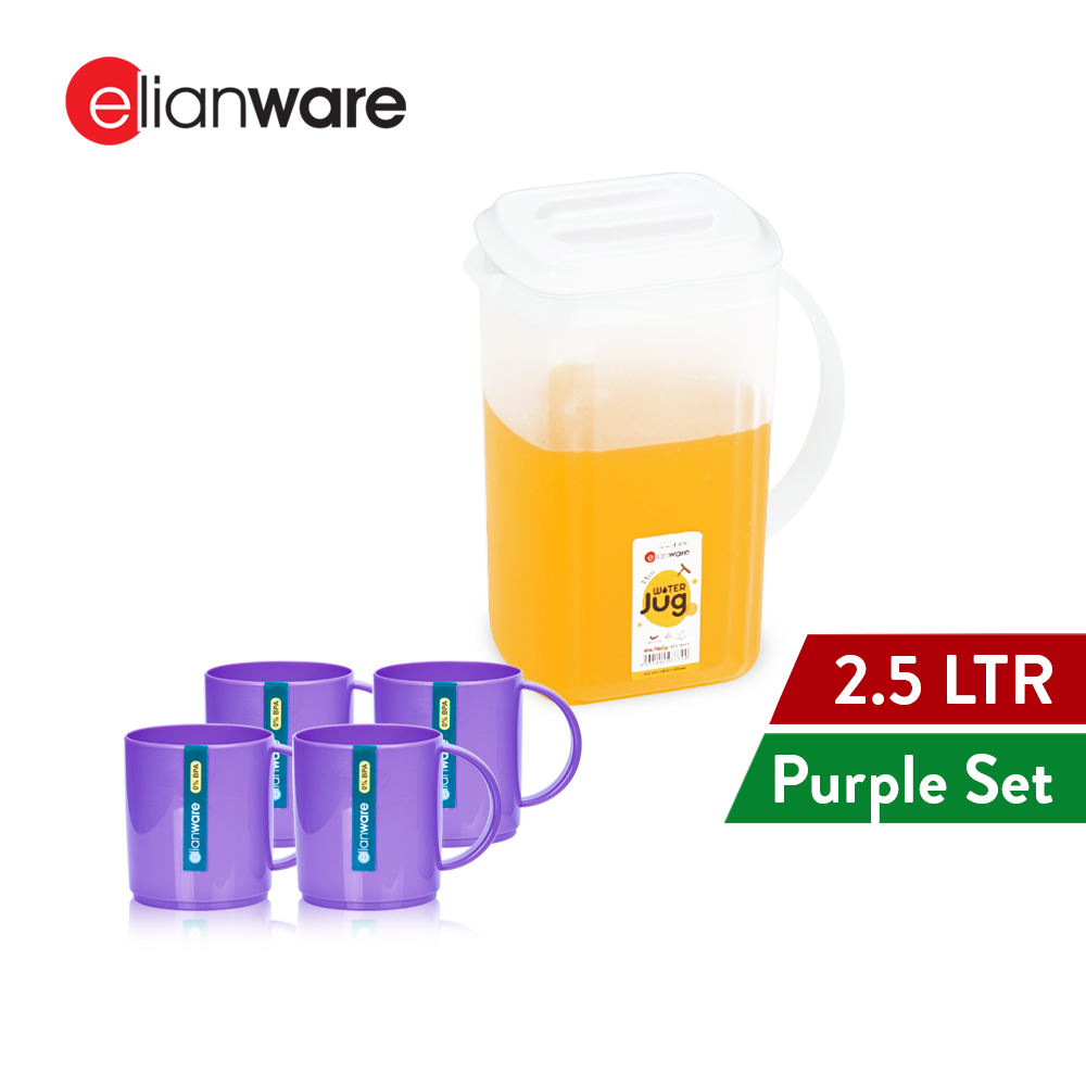 Elianware BPA Free Fridge Water Jug Air & Cup Cawan Set Raya Exclusive Set
