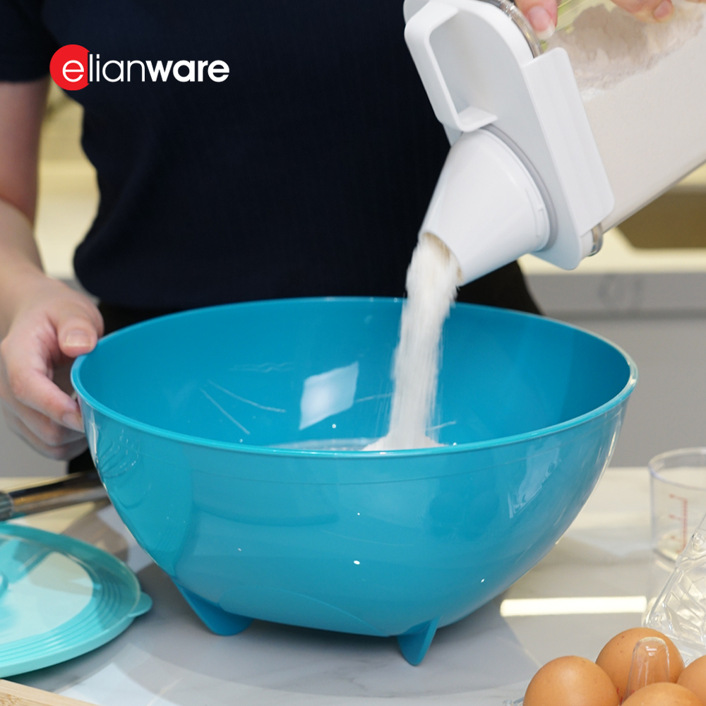 Elianware 5.4Ltr/6.5Ltr Food Salad Mixing Bowl Buffet Party Tray Bekas Makanan Lauk