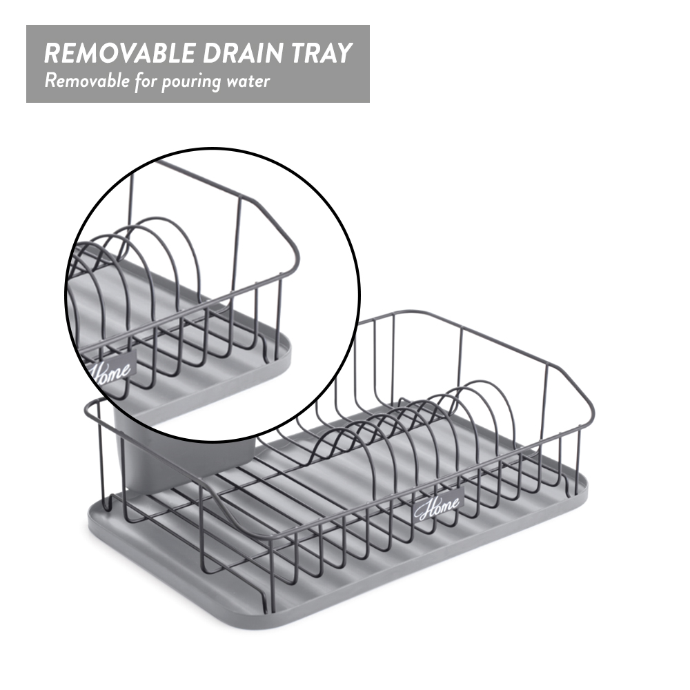Elianware Rak Pinggan Plate Bowl Storage Dish Rack with Tray