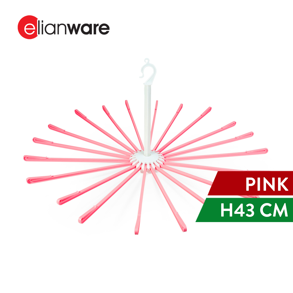Elianware 20pcs Foldable Umbrella hanger Clothes Penyakut Baju Payung