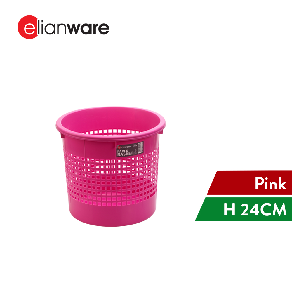 Elianware BPA Free Multipurpose Small Round Paper Basket Dustbin