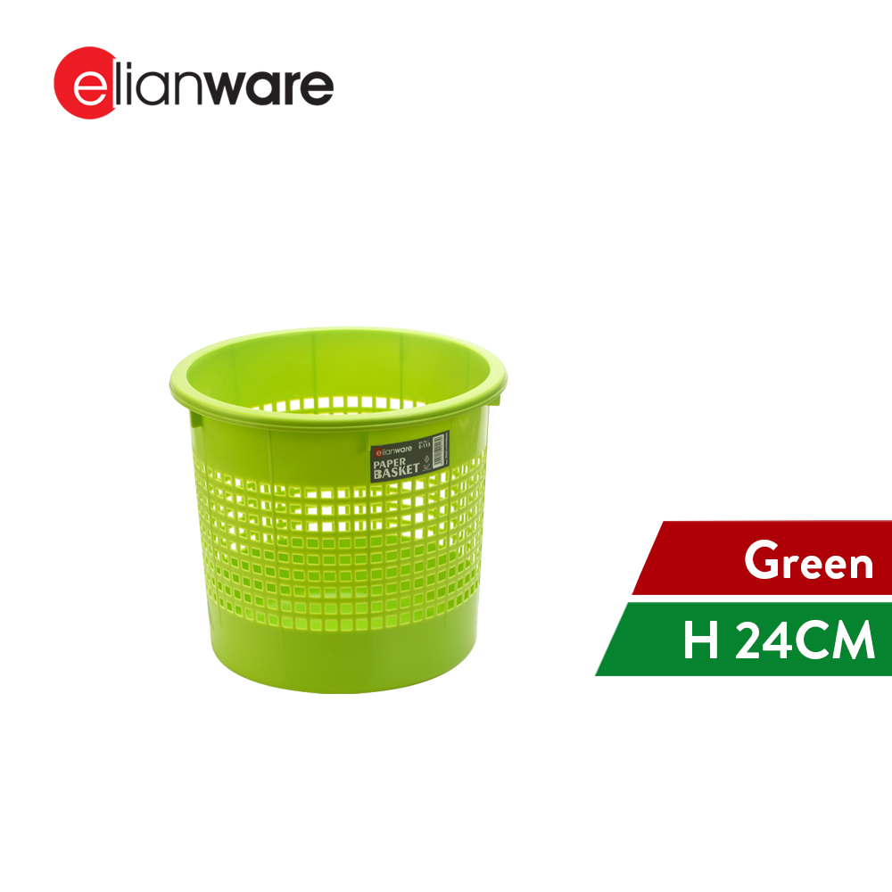 Elianware BPA Free Multipurpose Small Round Paper Basket Dustbin