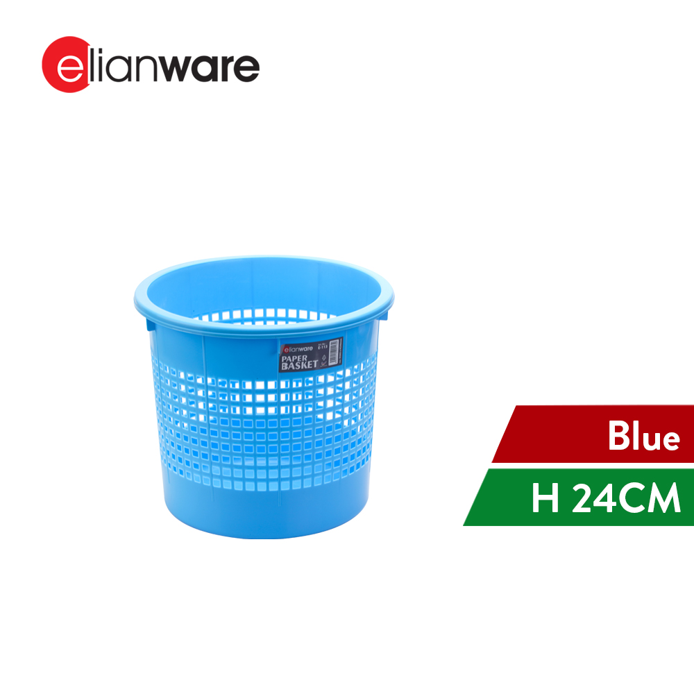 Elianware BPA Free Multipurpose Small Round Paper Basket Dustbin