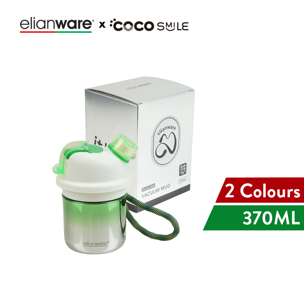 Elianware x Cocosmile Dudu Two-way Lids Insulated Cup 370ML