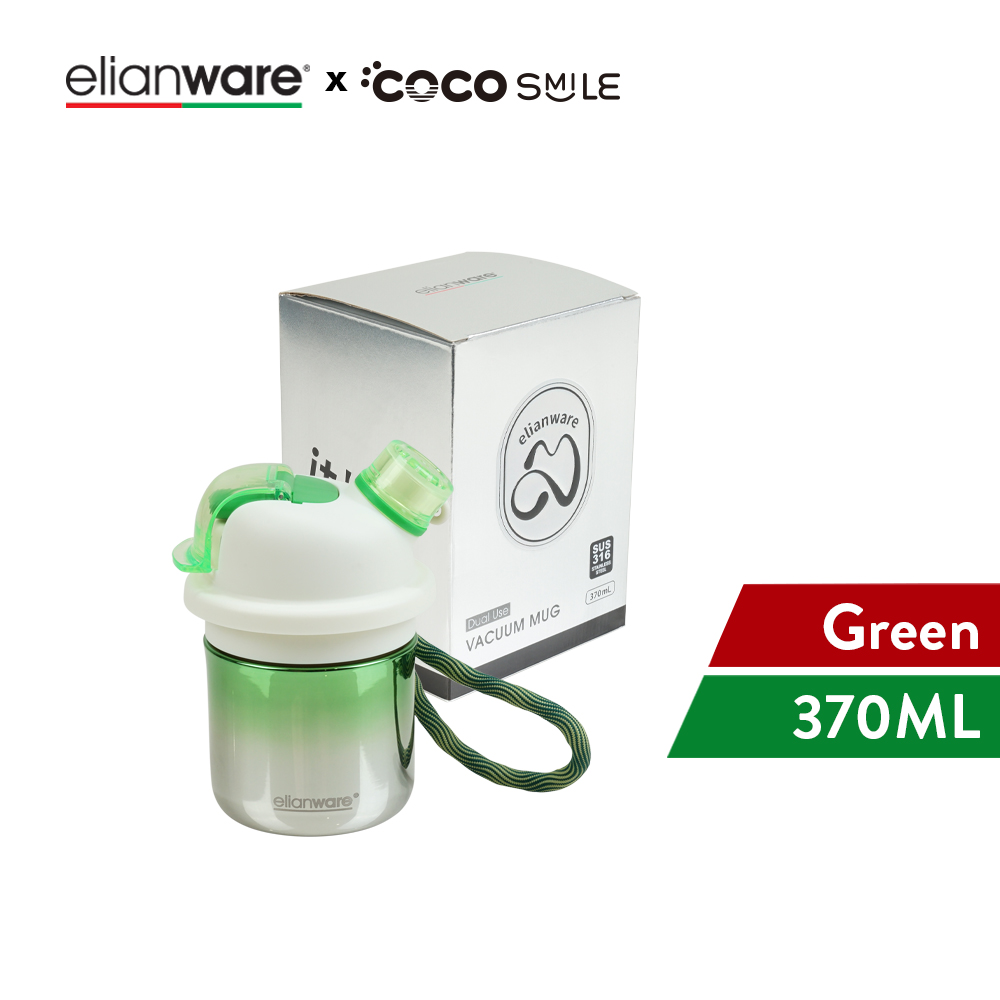 Elianware x Cocosmile Dudu Two-way Lids Insulated Cup 370ML