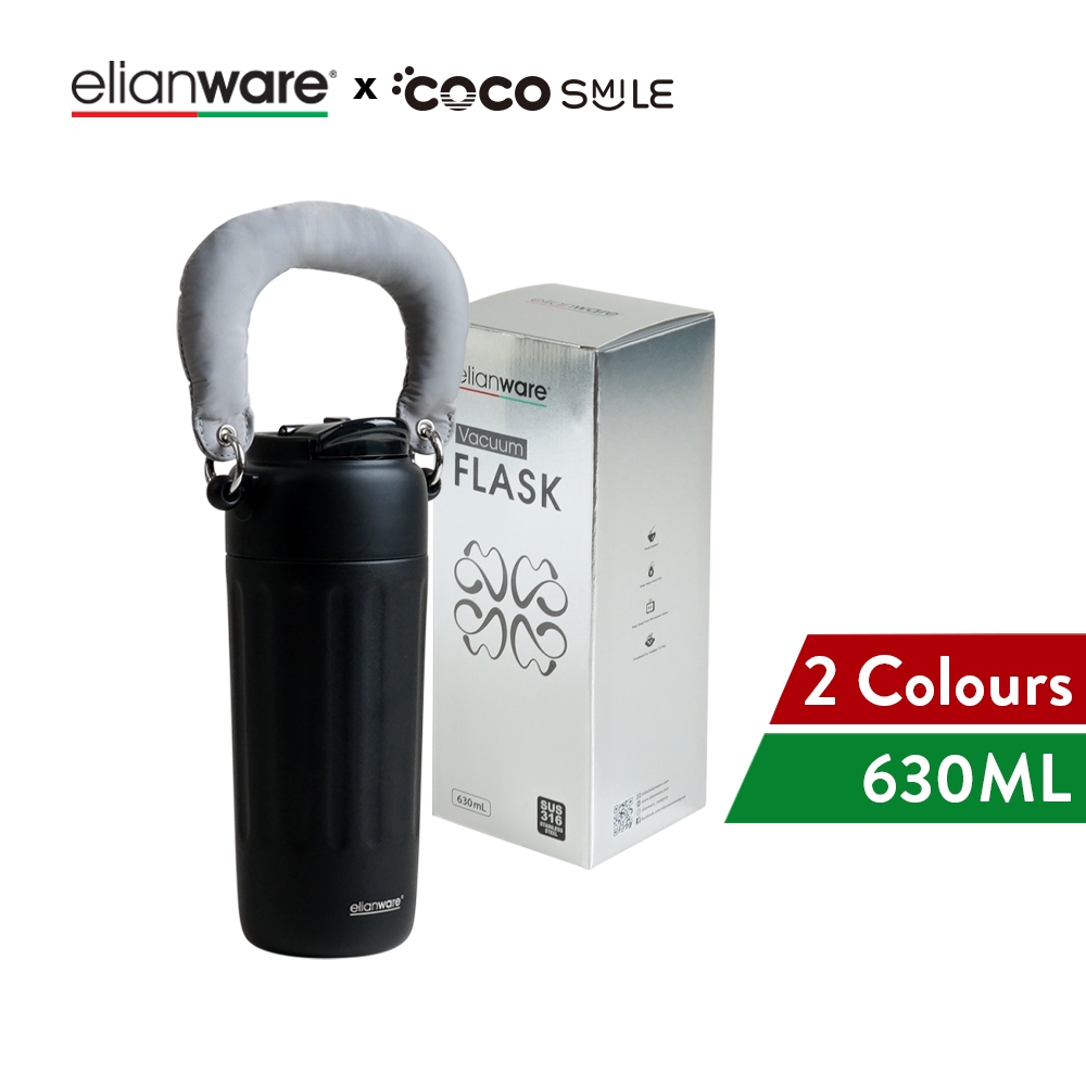 Elianware x Cocosmile Cloud Thermos Insulated Cup With Handle 630ML