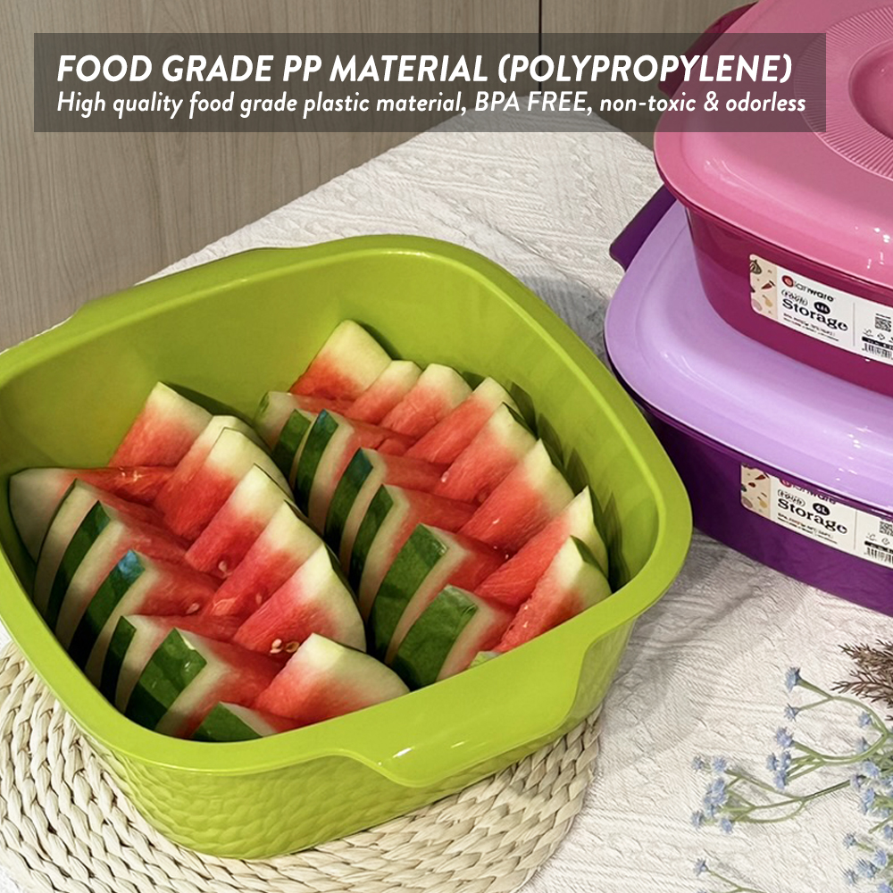 Elianware 3.5Ltr/6Ltr Bekal Makanan Party Buffet Serving Food Tray(1PC/3PCS)