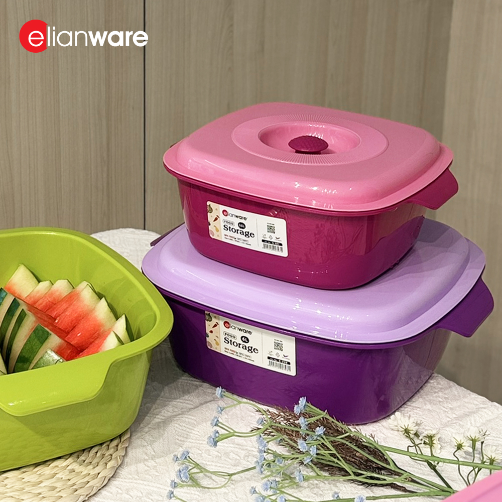 Elianware 3.5Ltr/6Ltr Bekal Makanan Party Buffet Serving Food Tray(1PC/3PCS)
