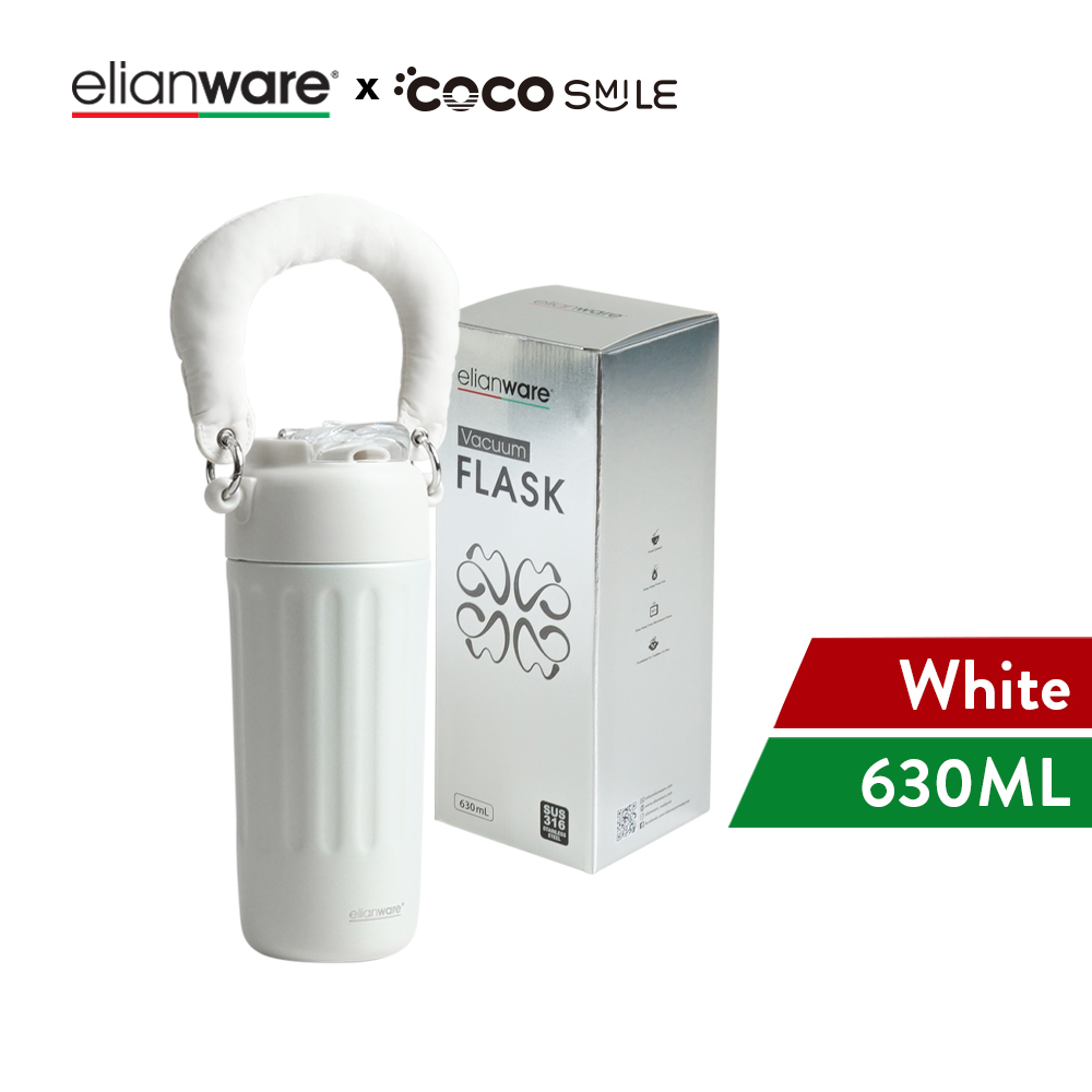 Elianware x Cocosmile Cloud Thermos Insulated Cup With Handle 630ML