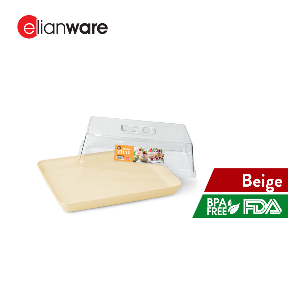 Elianware Doghnut Cake Storage Keeper Pastries Box Food Dsiplay Case