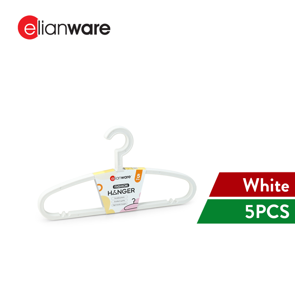 Elianware 5PCS No Trace Premium Hanger Adult Penyangkut Baju