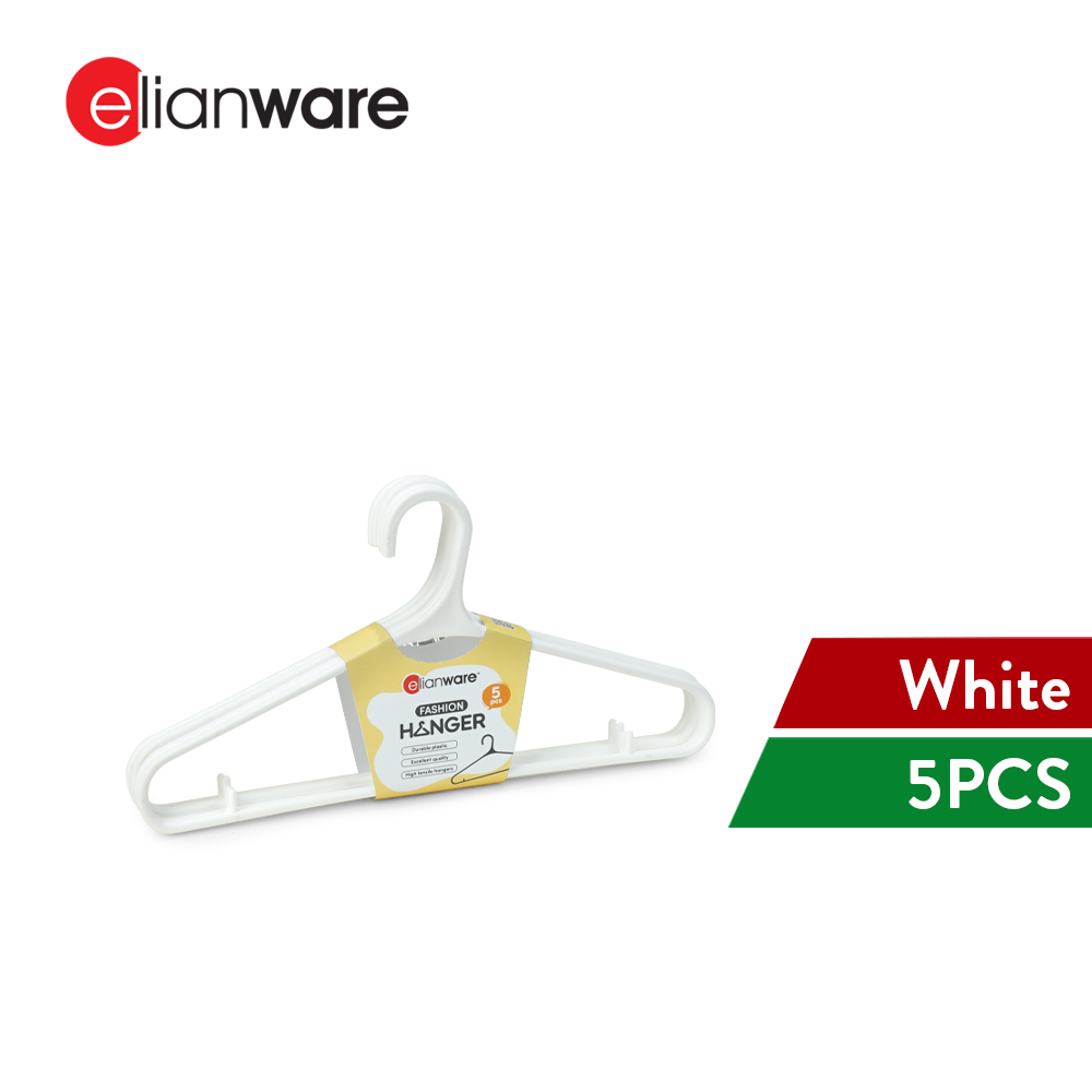Elianware 5PCS SlimFit Premium Hanger Adult Penyangkut Baju