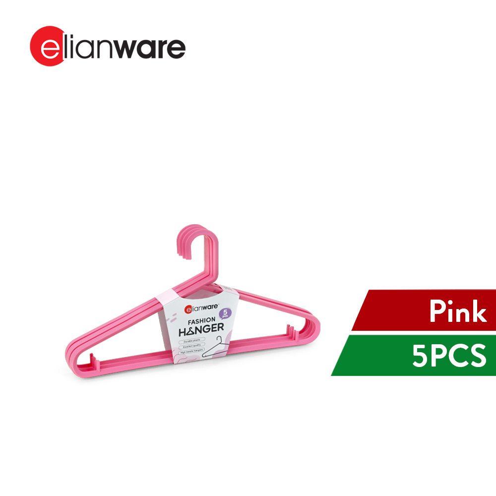 Elianware 5PCS SlimFit Premium Hanger Adult Penyangkut Baju