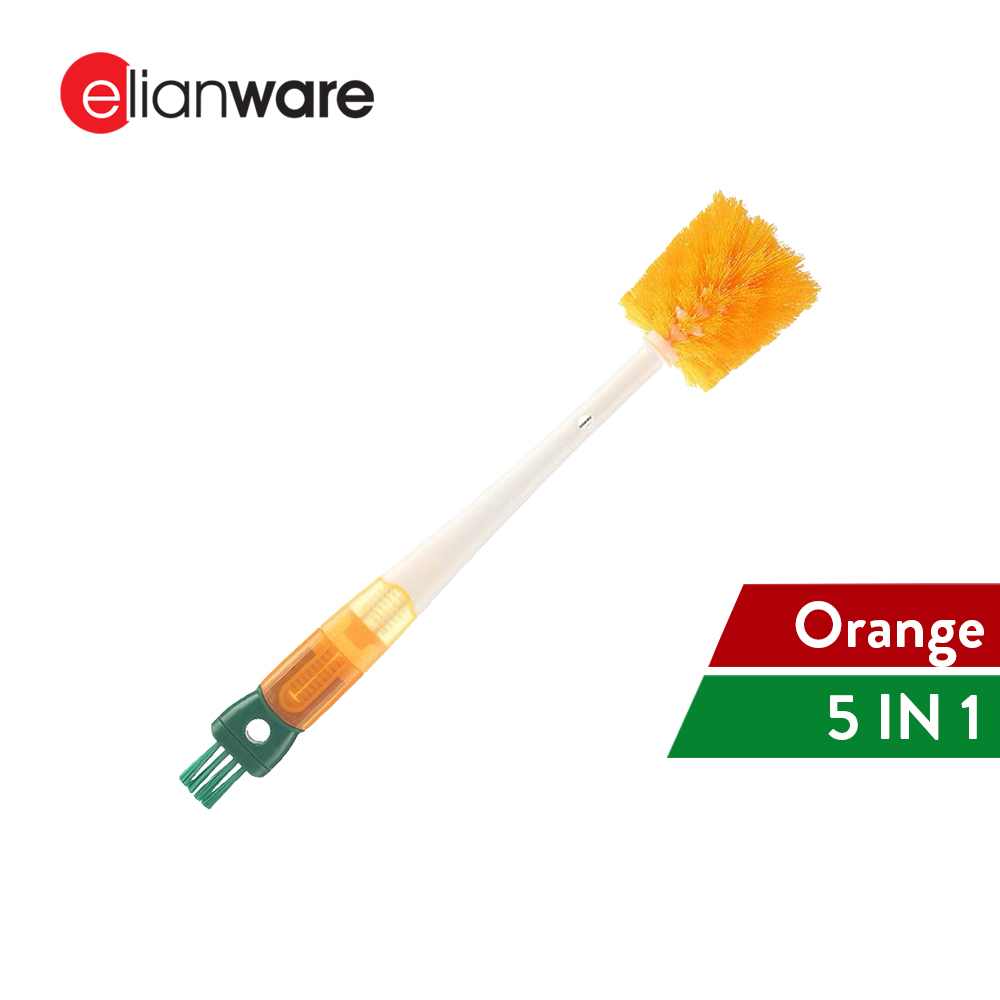 5 IN 1 Bottle Brush Set Cleaning Brush Cup Multifunction Clean Accessories