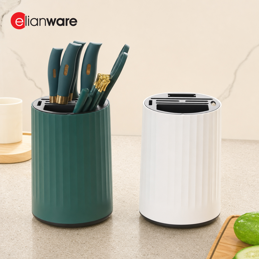 Knife Cutlery Holder Multifunction Spoon Fork Chopstick Organizer with Drainer