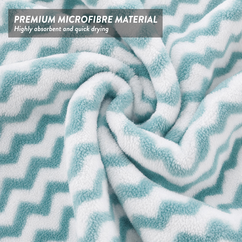 Microfibre Cleaning Table Cloth Kain Dapur Kitchen Dish Towel (3pcs)