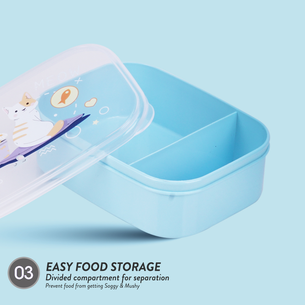 [Carton Deal] Elianware Microwaveable School Bento Lunch Box with 650ml Strap Water Bottle (36 SETS)