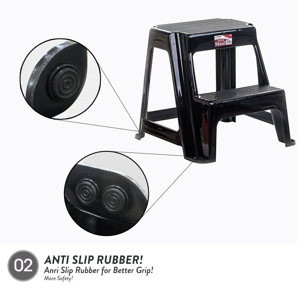 [Carton Deals] Elianware Children Elderly Bathroom Kitchen Step Ladder Step Stool Chair (6 PCS)