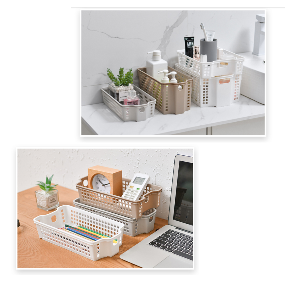 Elianware 2 Pcs Clean & Simple Stackable Basket (M2)