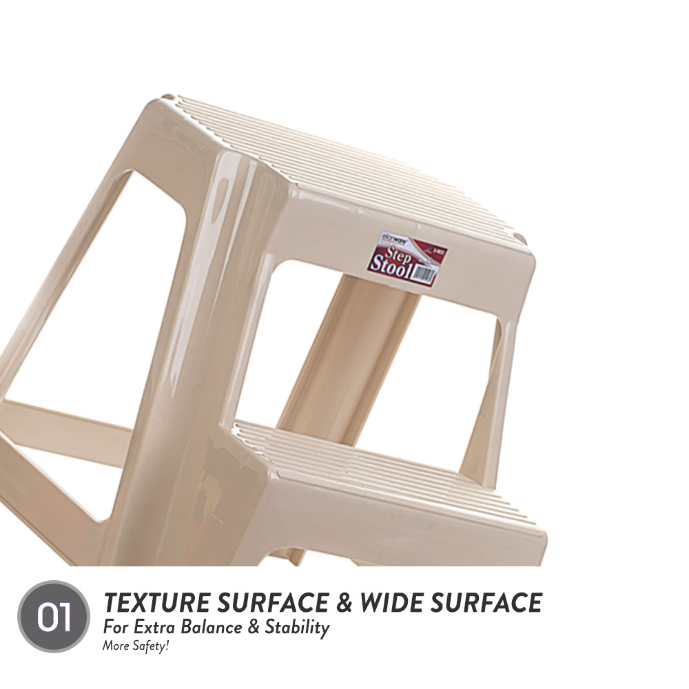 [Carton Deals] Elianware Children Elderly Bathroom Kitchen Step Ladder Step Stool Chair (6 PCS)