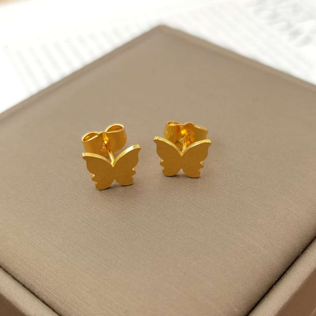 Elena Emas Korea Emas Sadur Anting Dewasa/Budak Anting-Anting Fesyen EE596/EE597/EE598/EE599/EE600/E