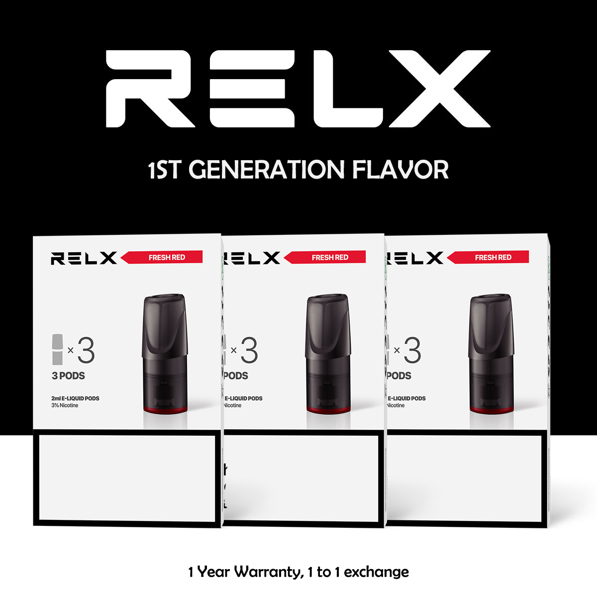 RELX ZERO - RELX FIRST GENERATION FLAVOR POD