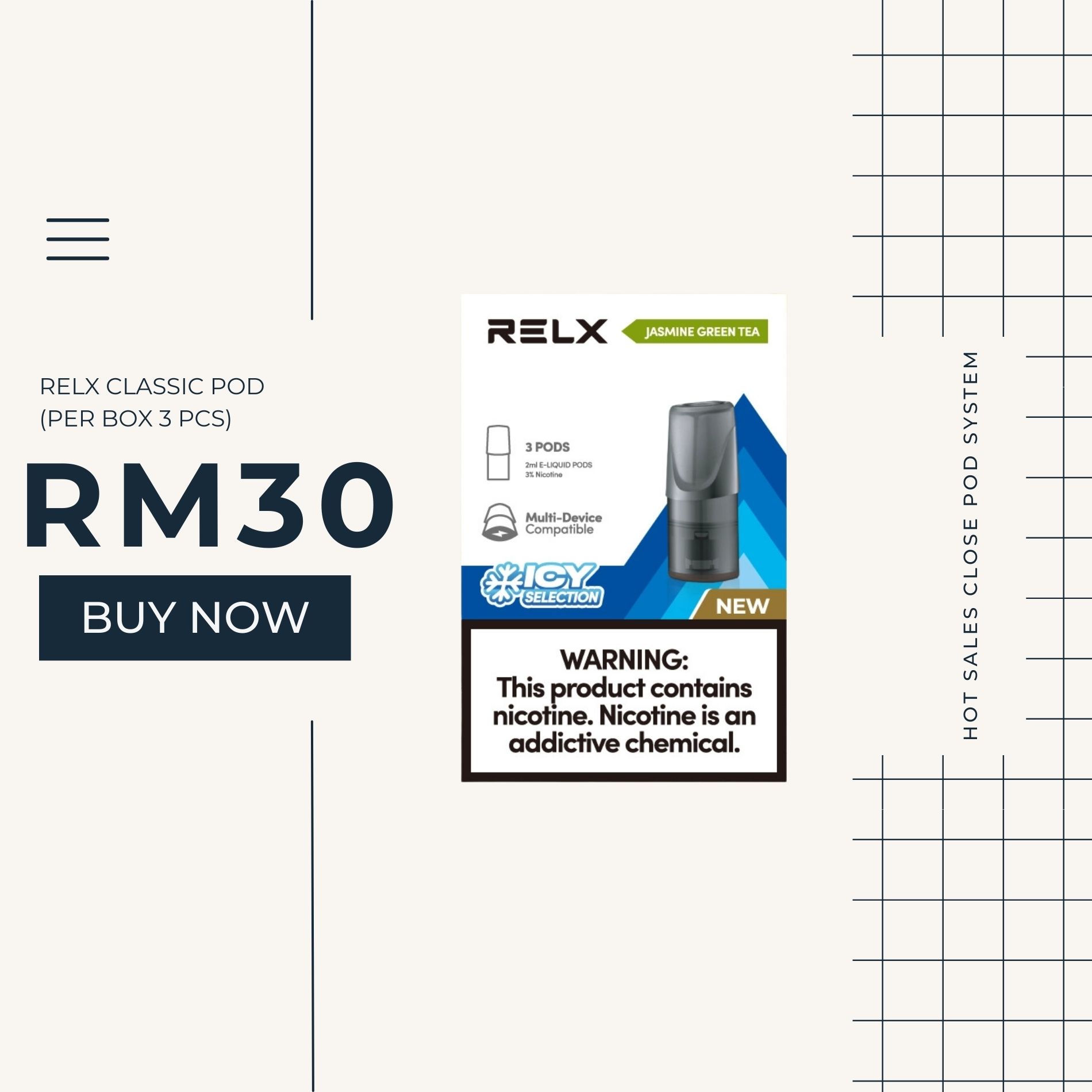 RELX ZERO - RELX FIRST GENERATION FLAVOR POD | EmpireWape