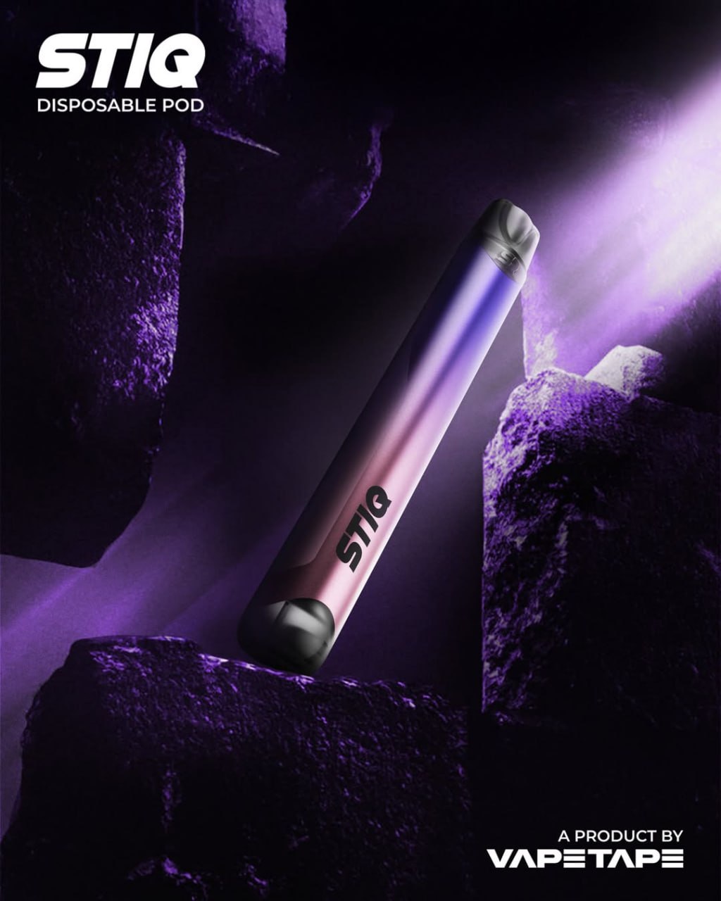 ASDF VAPETAPE STIQ 3000 PUFF DISPOSABLE POD | EmpireWape