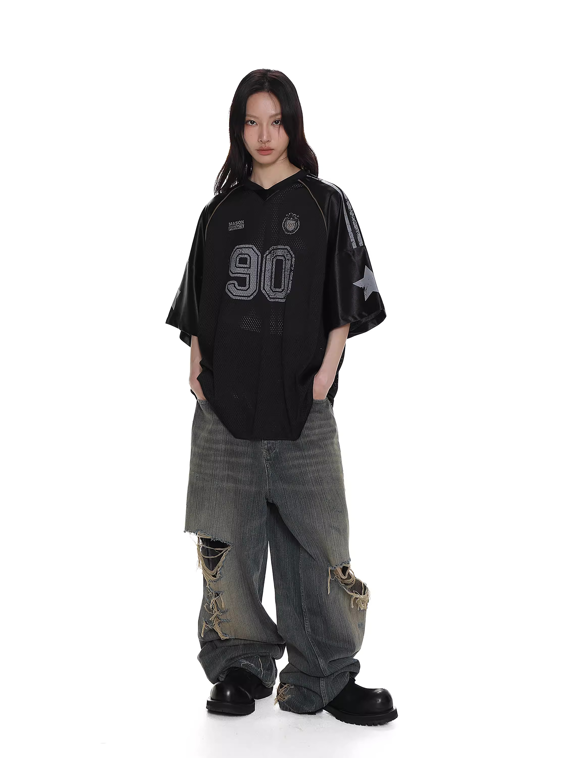 MASONPRINCE 16MP星星杠条球衣90短T | ENDLESS CLOTHING