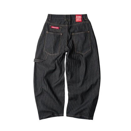 PUSH PUSH STRIPES PANTS V2 (BLACK) | ENDLESS CLOTHING