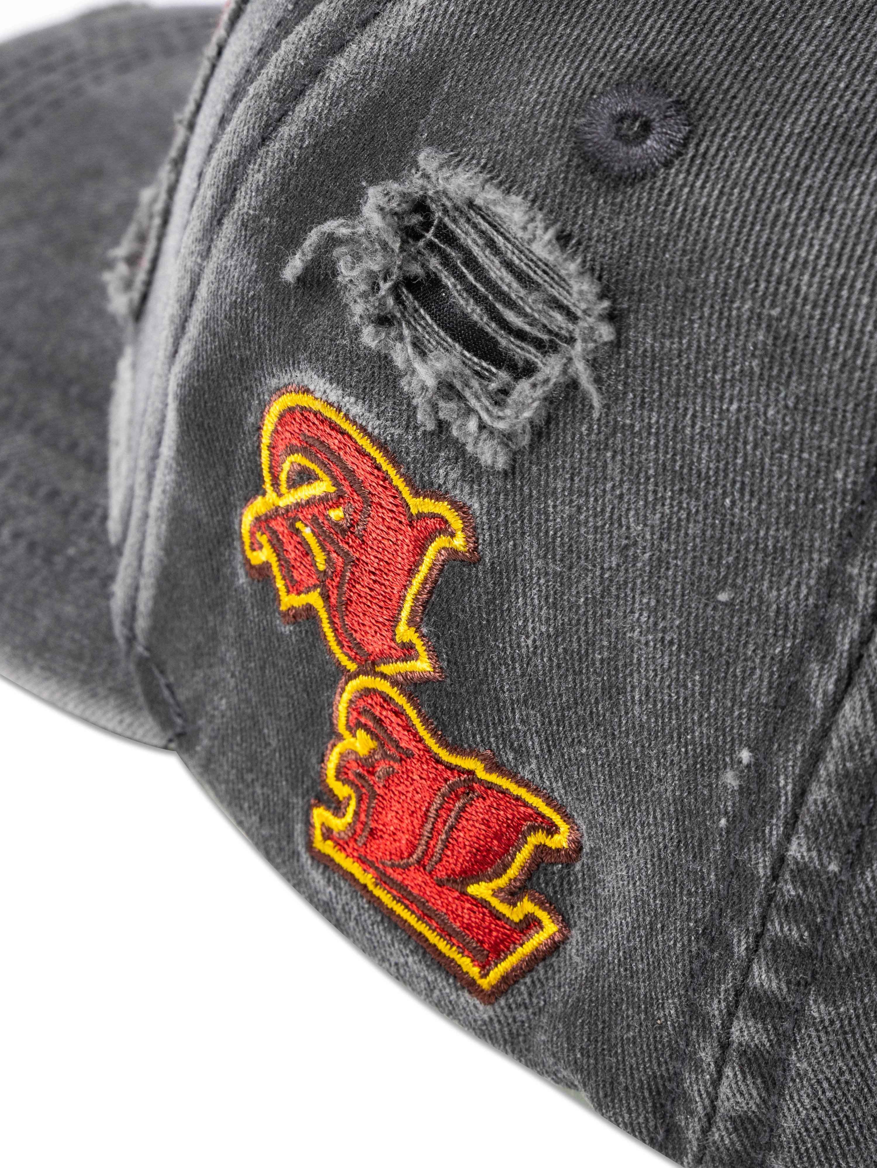 AGAINST LAB BIG BULLY VARSITY CAP (BLACK) | ENDLESS CLOTHING