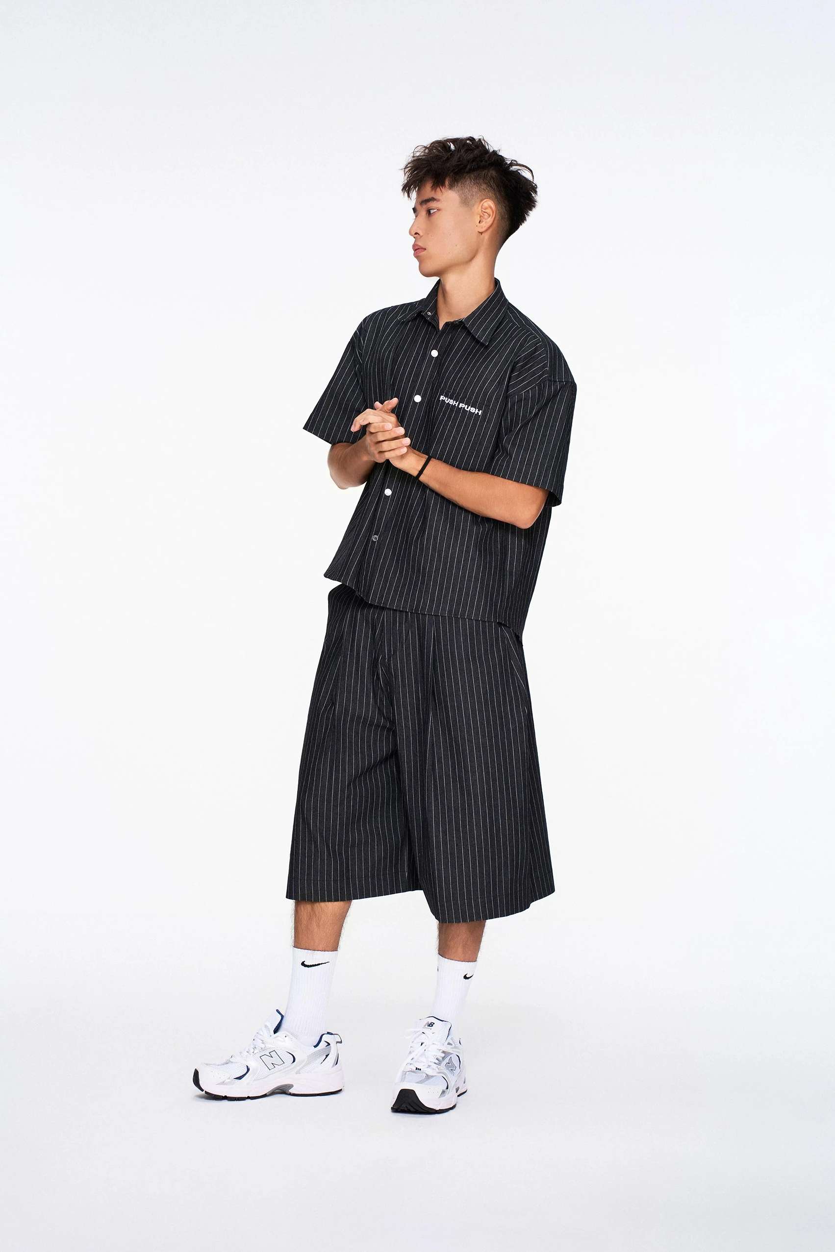 PUSH PUSH VEEV SHIRT (BLACK) | ENDLESS CLOTHING