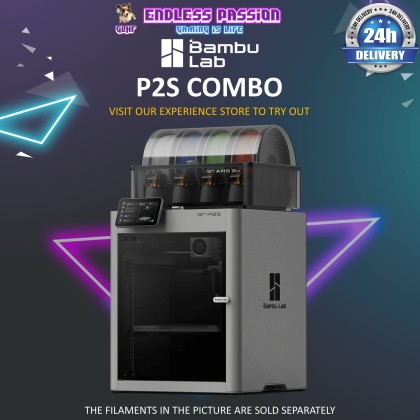 Bambu Lab P2S High-Speed CoreXY 3D Printer + AMS Combo | Endless ...
