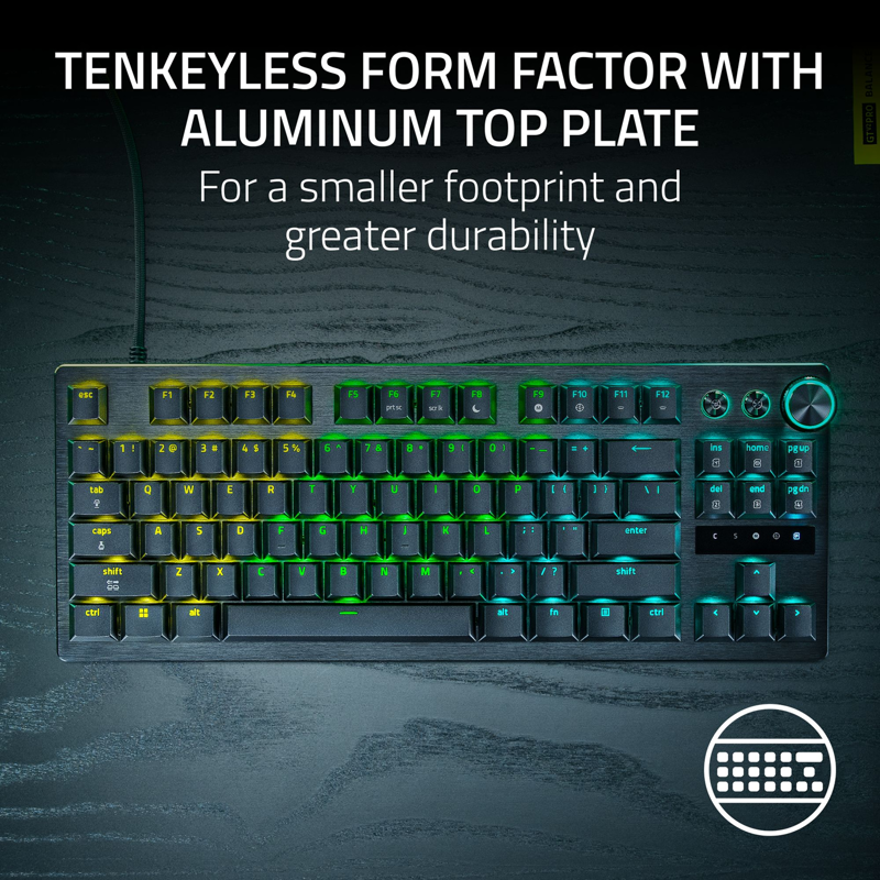 Razer Huntsman V3 Pro Low-Profile Tenkeyless 8KHz - Analog Optical